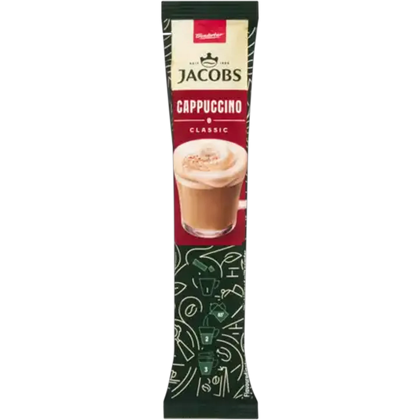 Image of Jacobs Classic Cappuccino Stick 14.8g