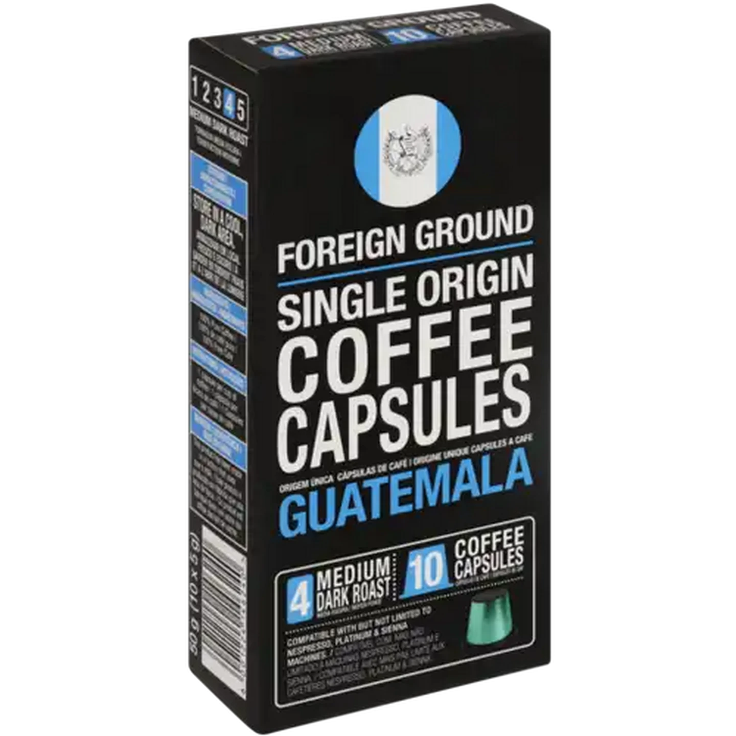 Image of Foreign Ground Guatemala Coffee Capsules 10 Pack 50g