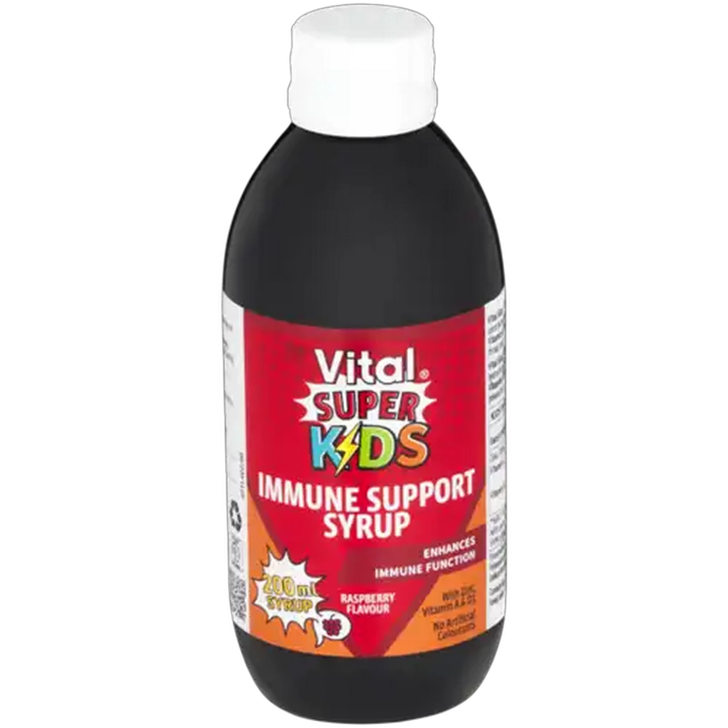Image of Vital Kids Immune Support Syrup Bottle 200ml
