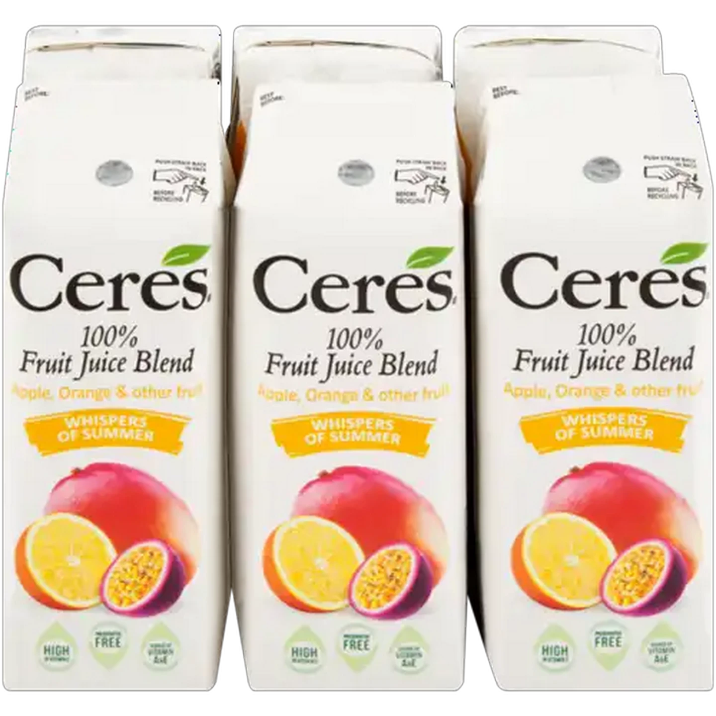 Image of Ceres Whispers Of Summer Juice Pack 6 x 200ml