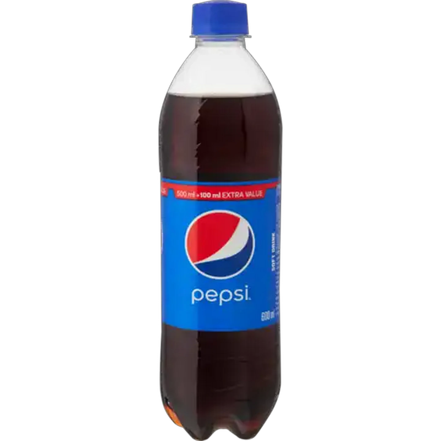 Image of Pepsi Cola Soft Drink Bottle 600ml