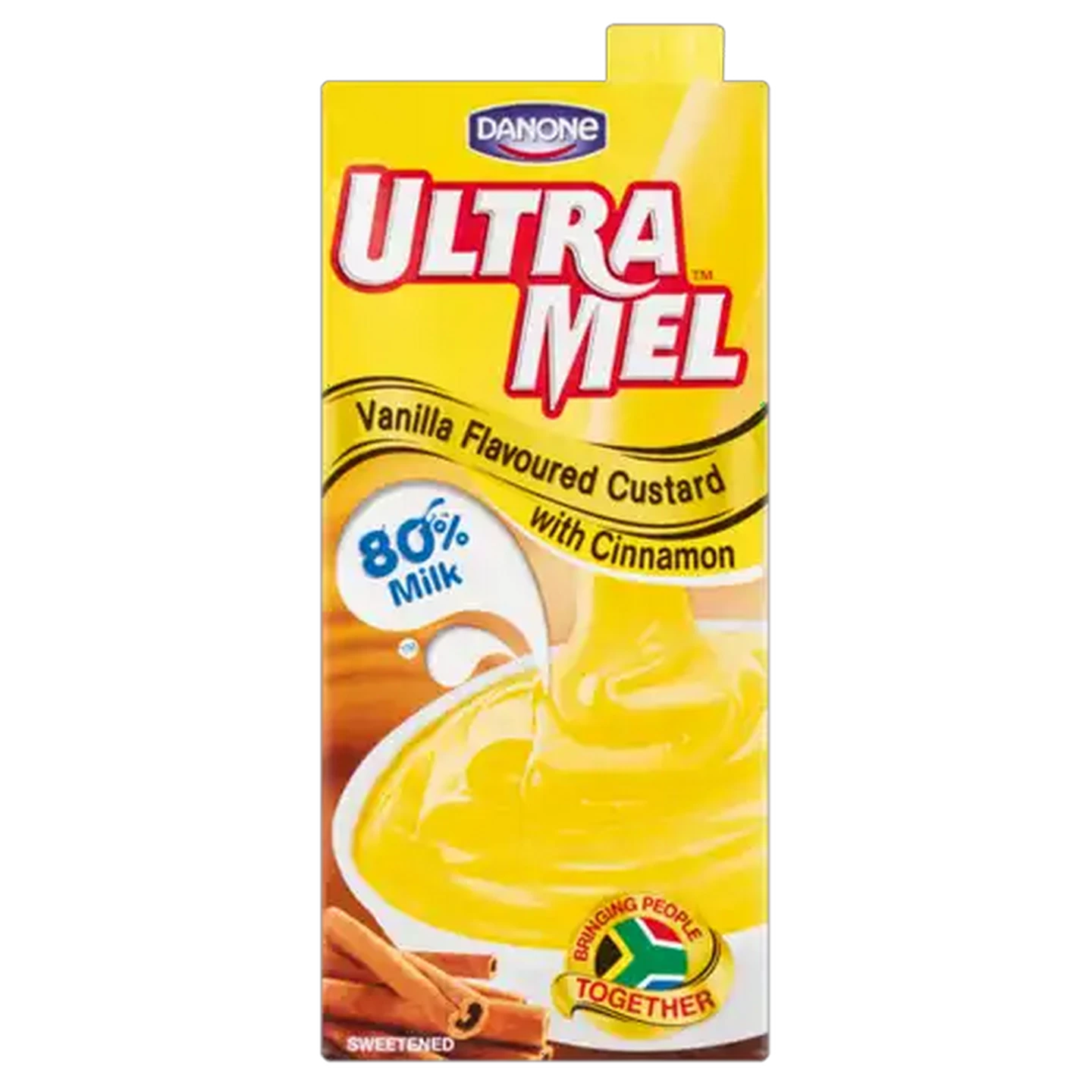 Image of Danone Ultra Mel Vanilla Custard With Cinnamon 1L