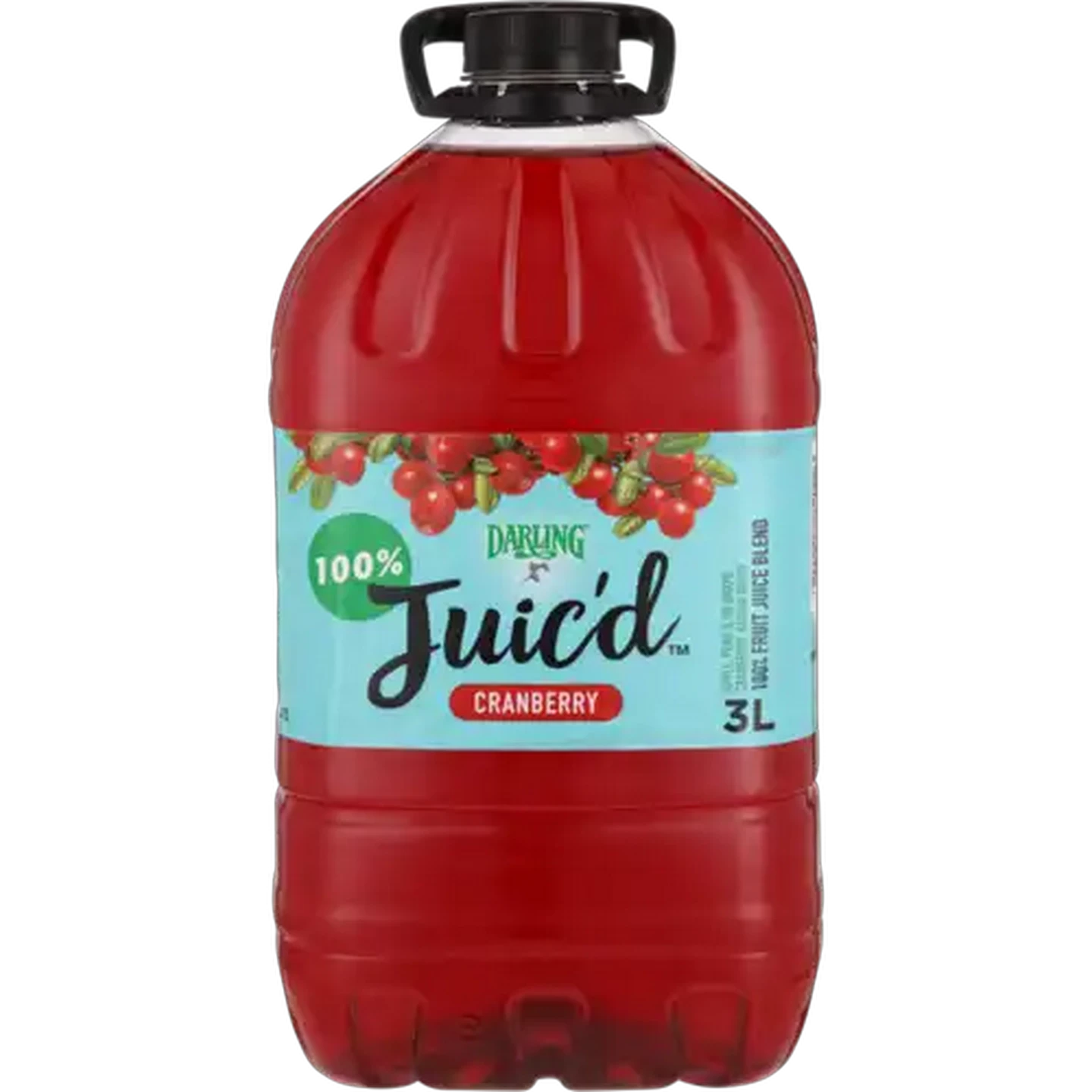 Image of Darling Juic'd 100% Cranberry Juice 3L