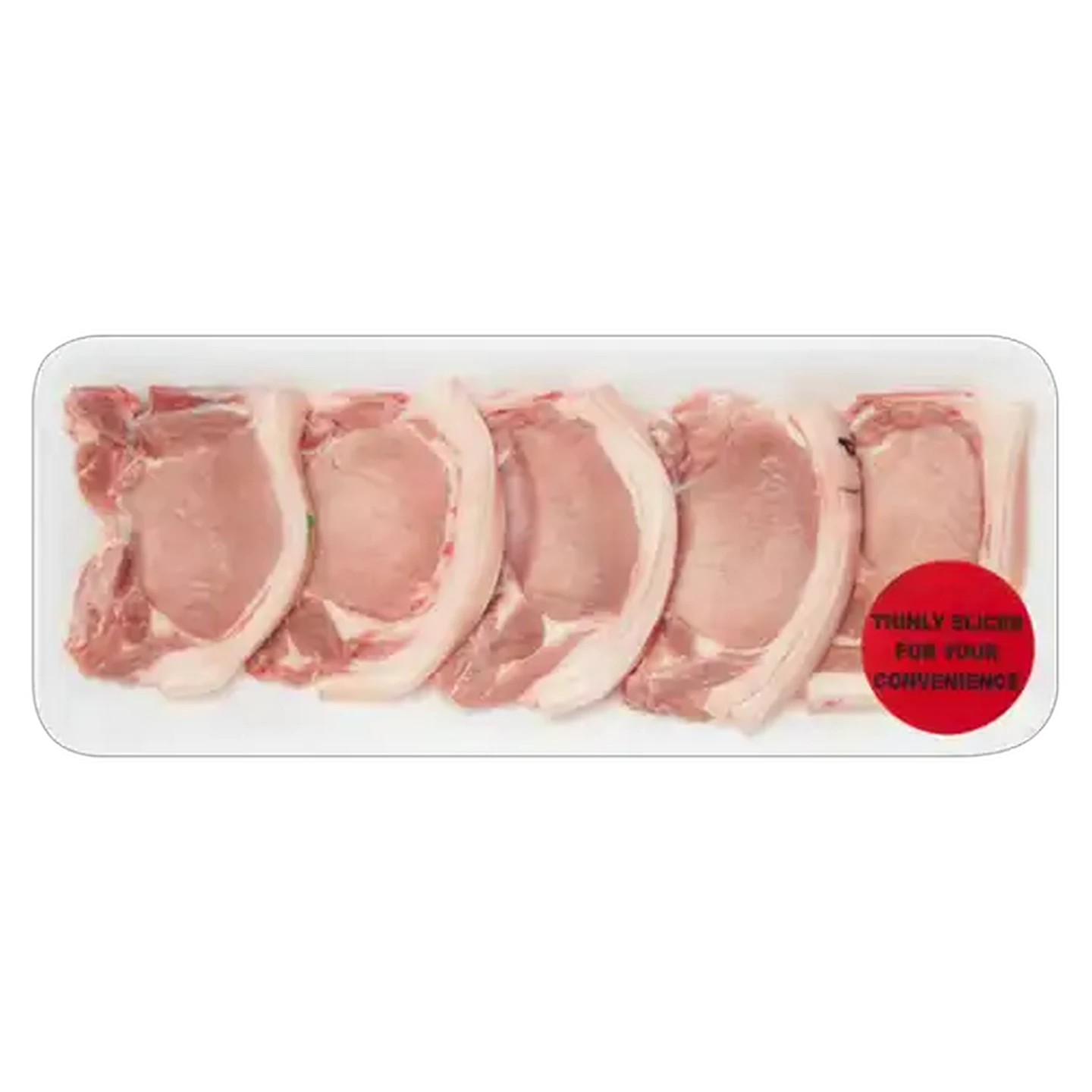 Image of Thinly Sliced Pork Rib Chops Per kg