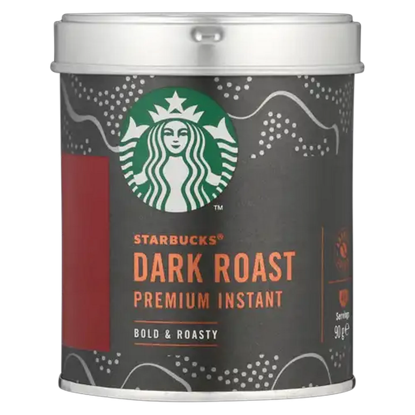 Image of Starbucks Dark Roast Premium Instant Coffee 90g