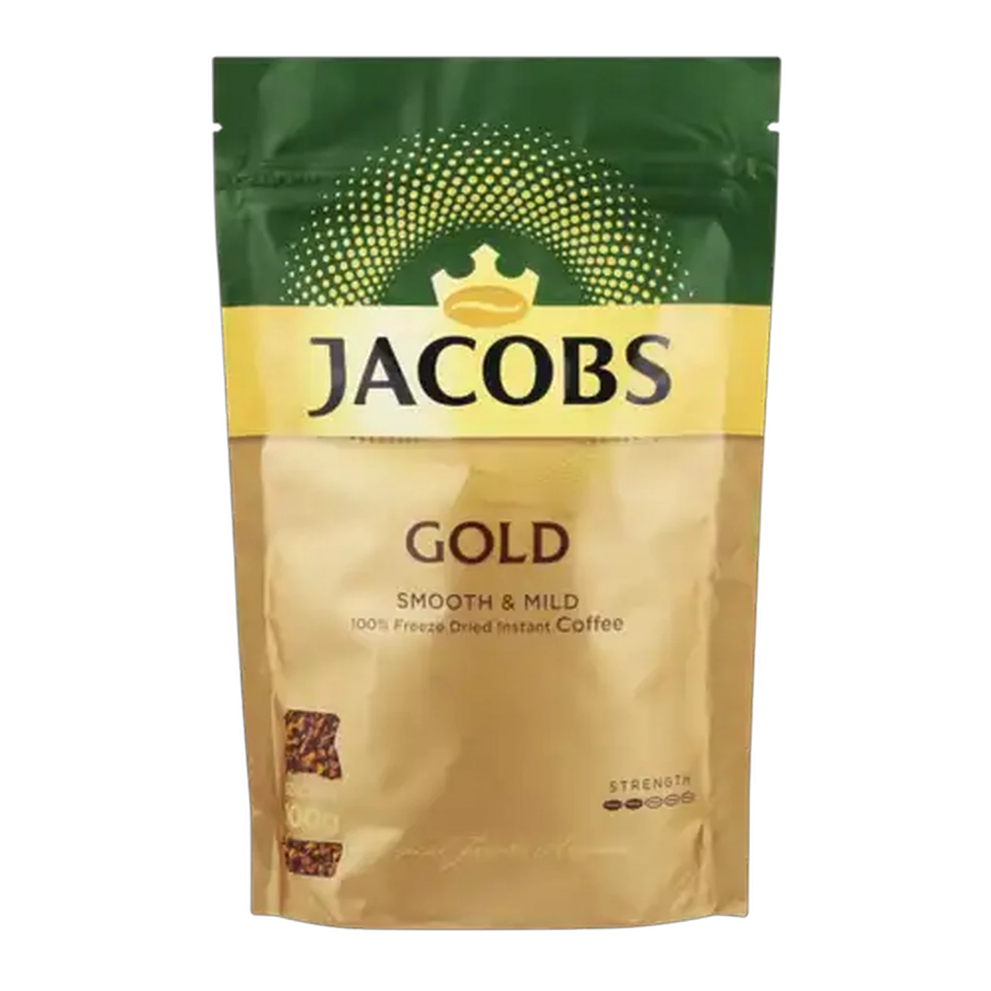 Image of Jacobs Krönung Gold Smooth & Mild Instant Coffee Pack 100g