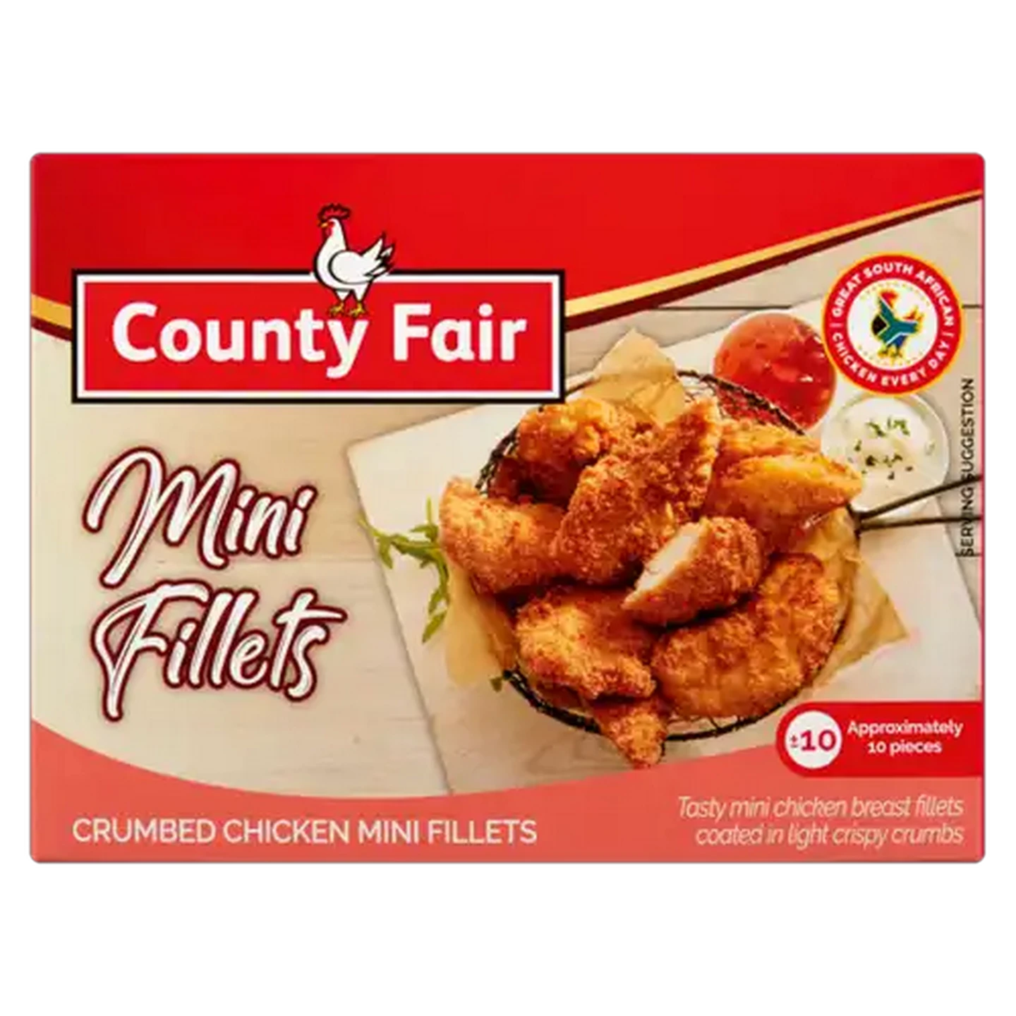 Image of County Fair Frozen Crumbed Chicken Mini Fillets 400g