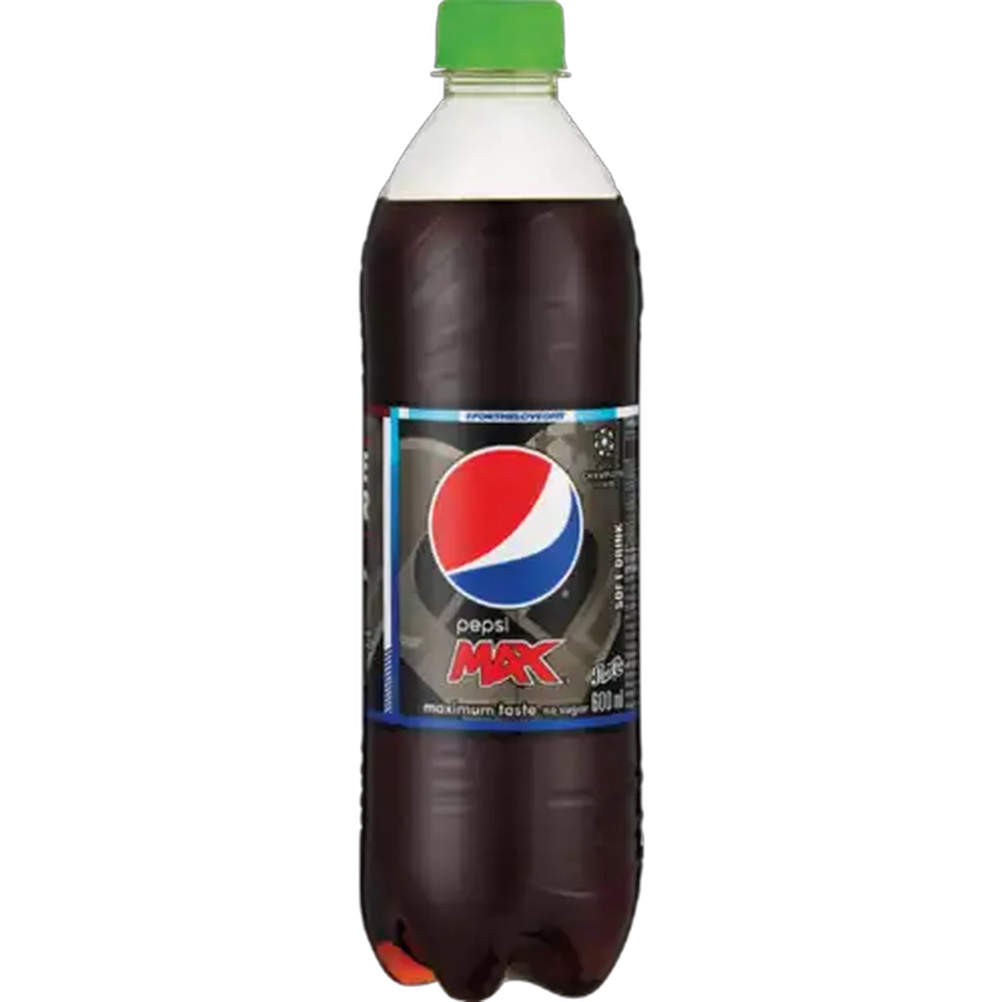 Image of Pepsi Max Soft Drink Bottle 600ml