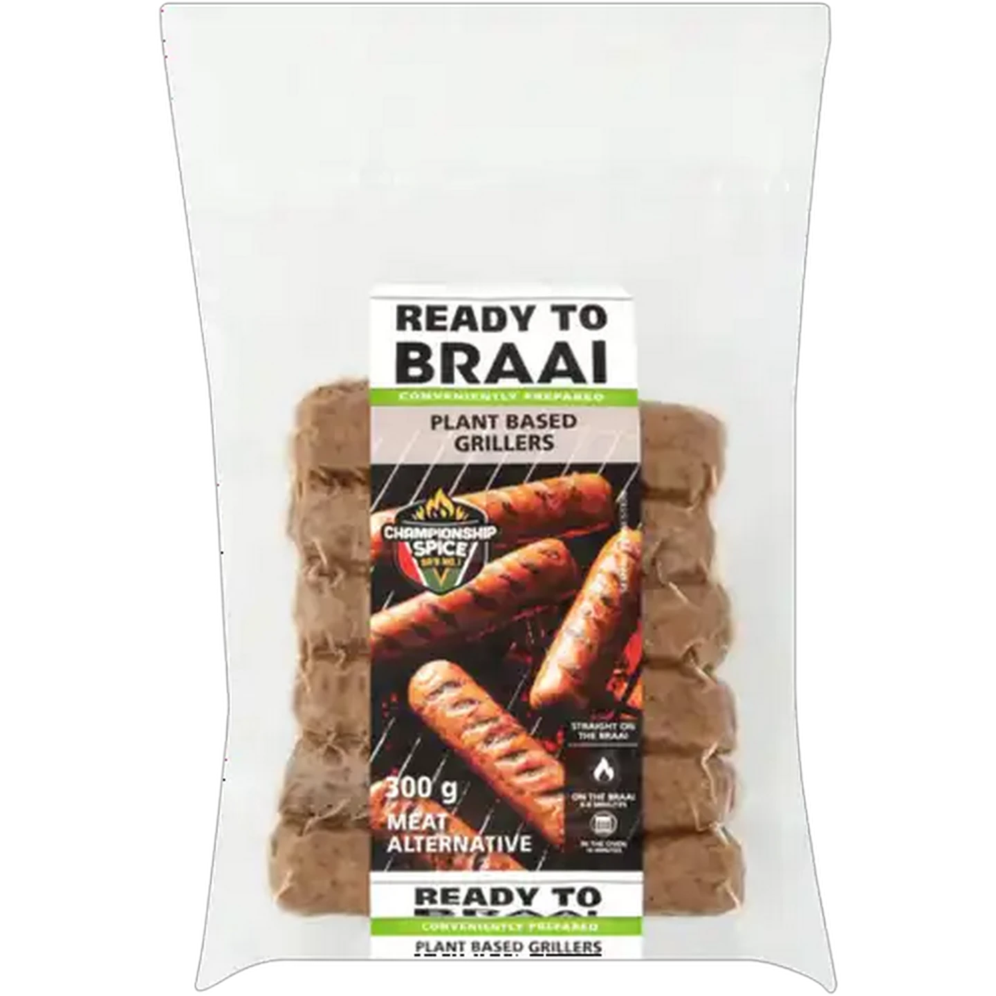 Image of Ready To Braai Plant Based Grillers 300g