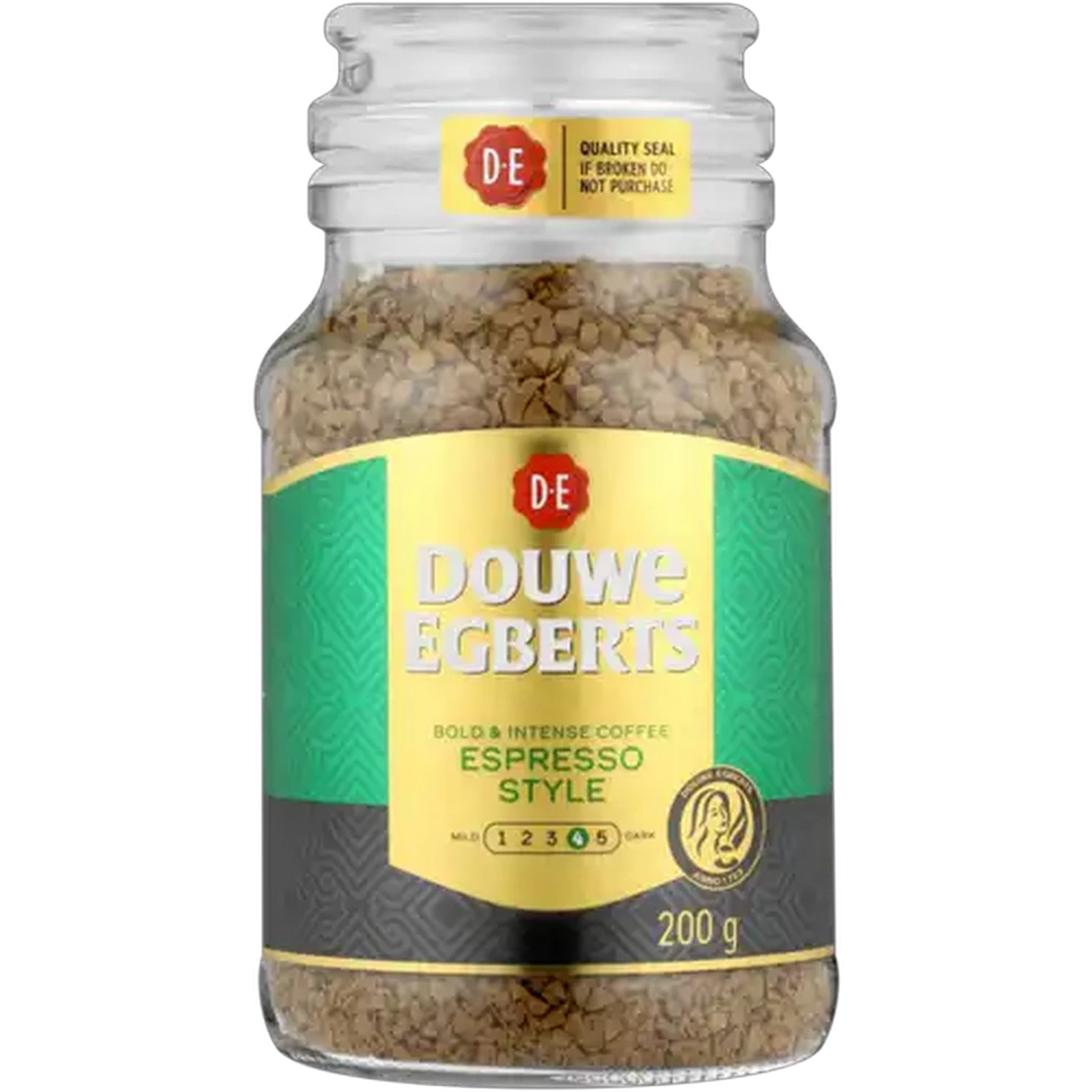 Image of Douwe Egberts Espresso Style Instant Coffee 200g