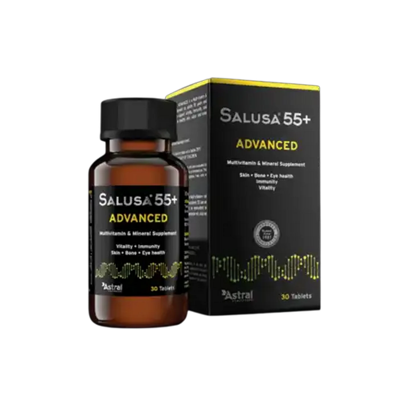 Image of Salusa 55+ Multivitamin Tablets 30 Pack