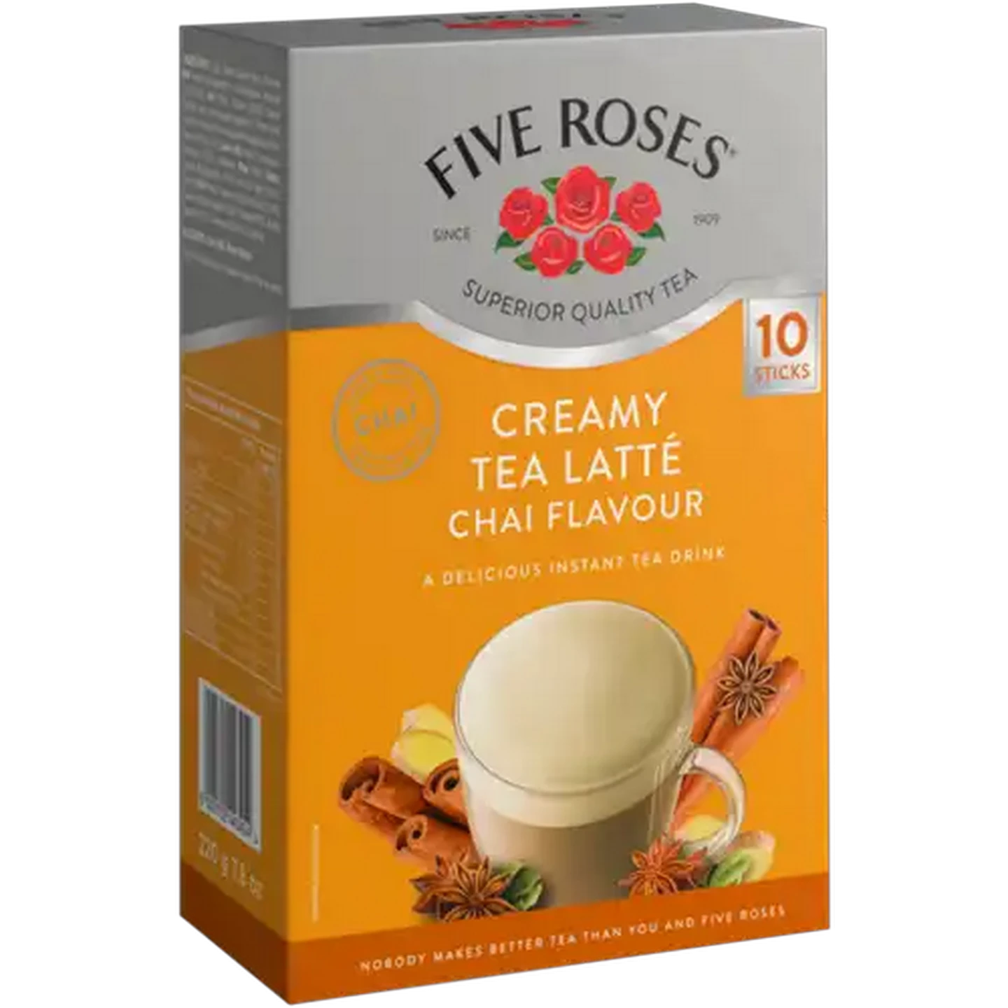 Image of Five Roses Chai Flavour Creamy Tea Latté 10 Pack