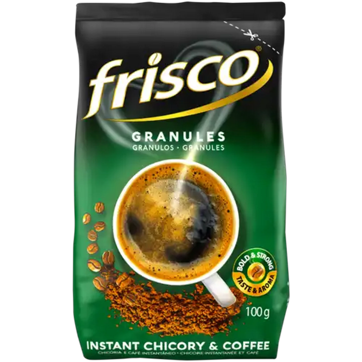 Image of Frisco Granules Instant Chicory & Coffee Pouch 100g