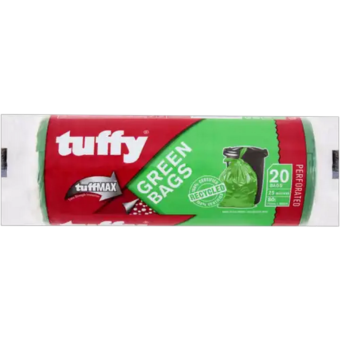 Image of Tuffy TuffMax Green Bags 20 x 80L