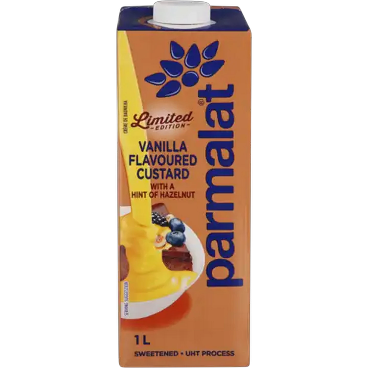Image of Parmalat Limited Edition Vanilla & Caramel Flavoured Custard 1L