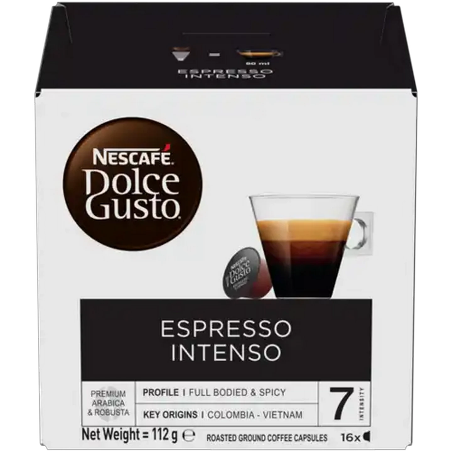 Image of Dolce Gusto Crema Espresso Capsules 16 Pack