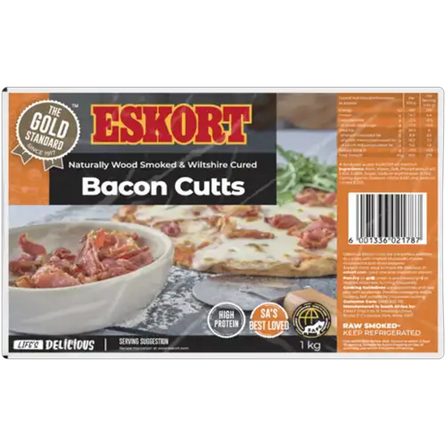 Image of Eskort Bacon Cutts 1kg