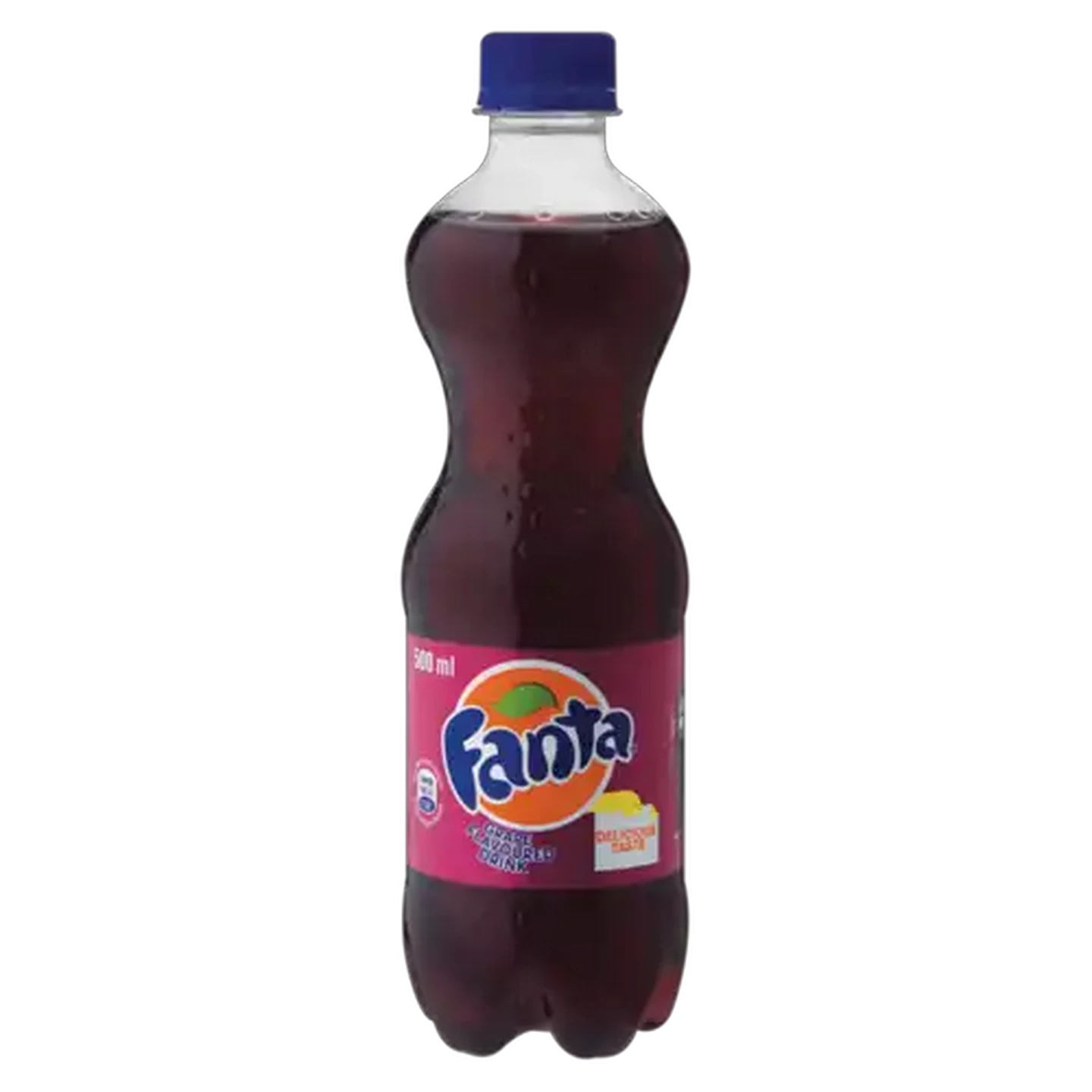 Image of Fanta Grape Flavoured Sparkling Soft Drink Bottle 500ml