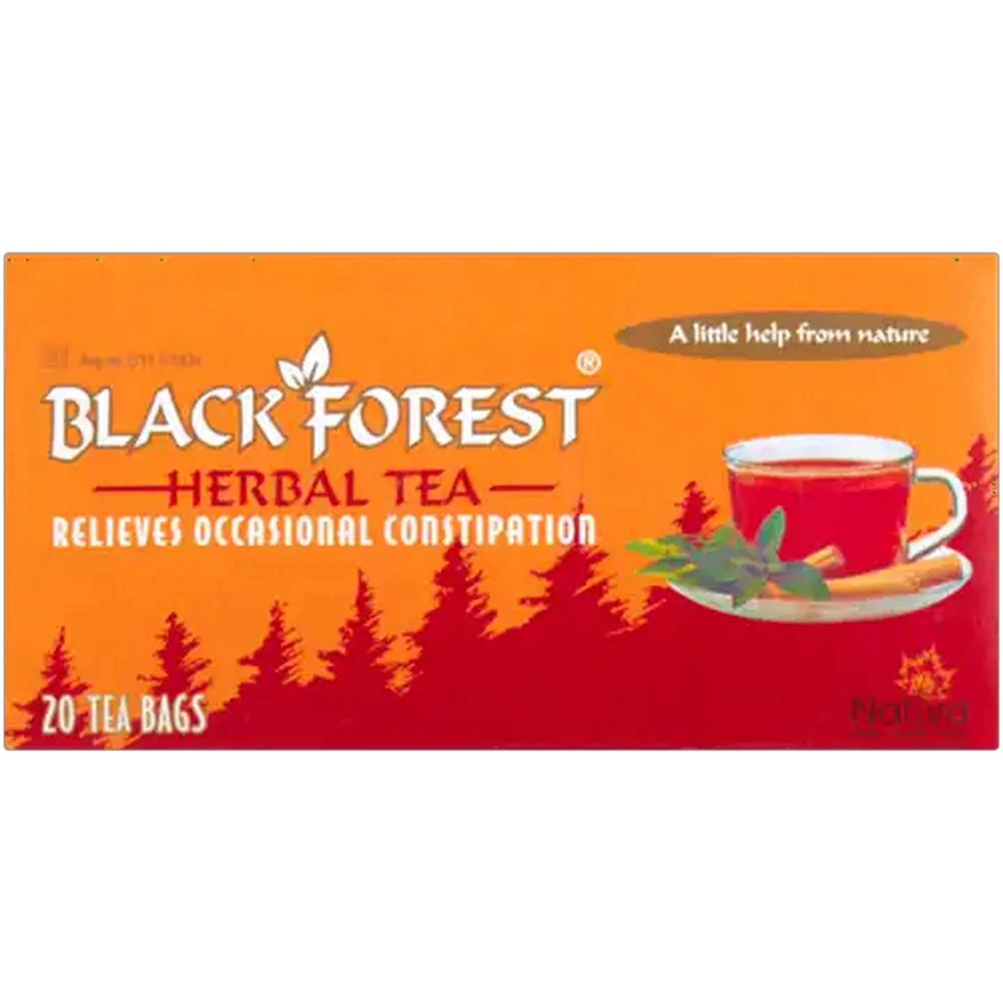 Image of Nativa Black Forest Herbal Tea 20 Pack