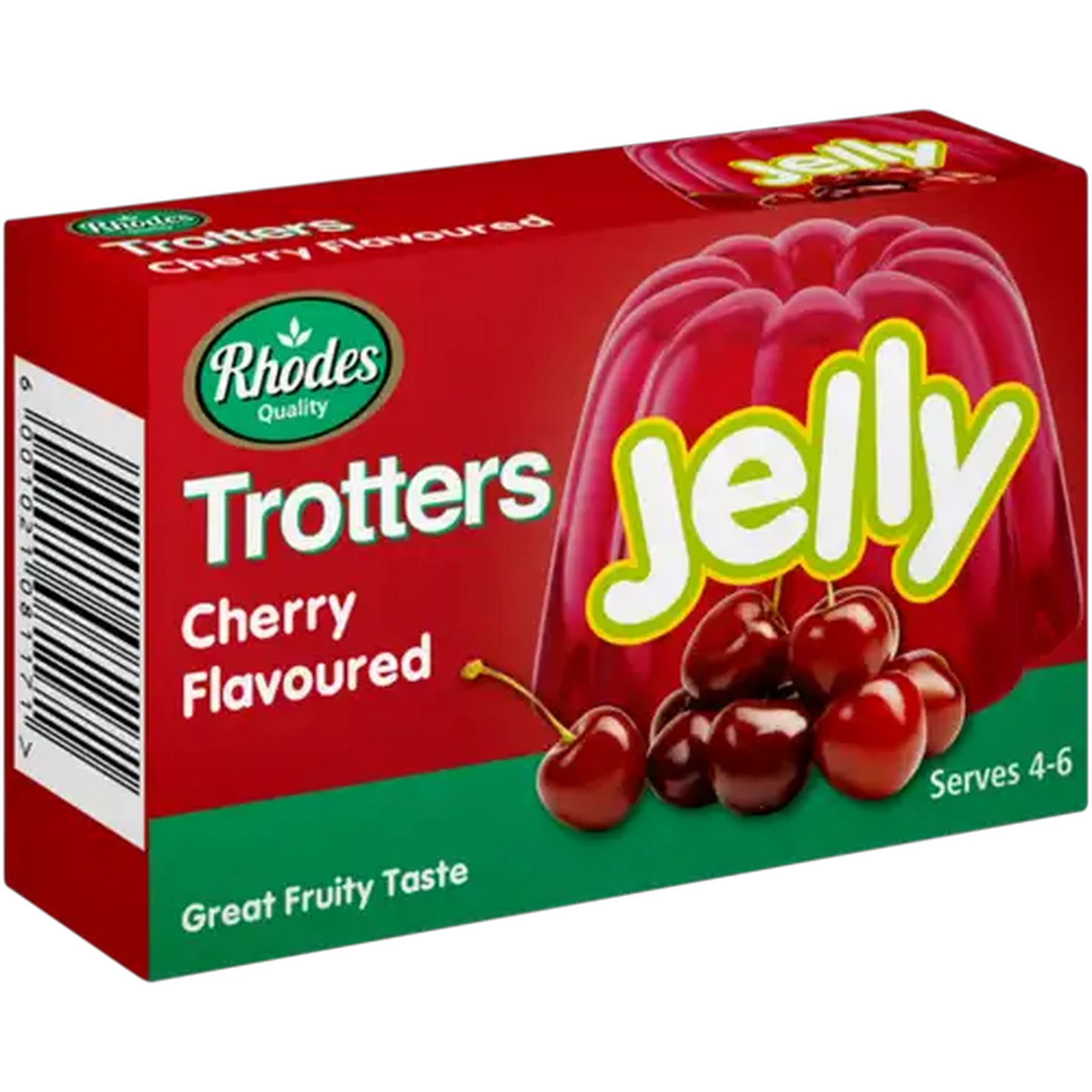 Image of Rhodes Quality Trotters Cherry Flavoured Jelly Cherry 40g