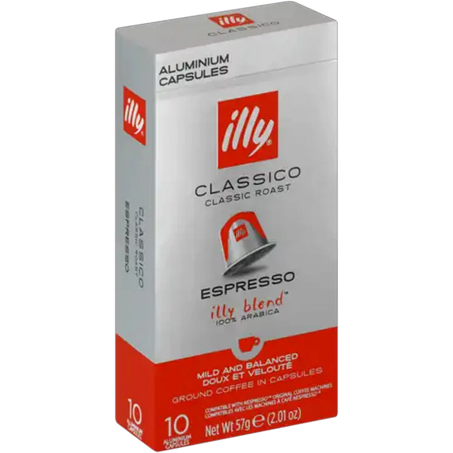 Image of Illy Classic Roast Espresso Coffee Capsules 10 Pack