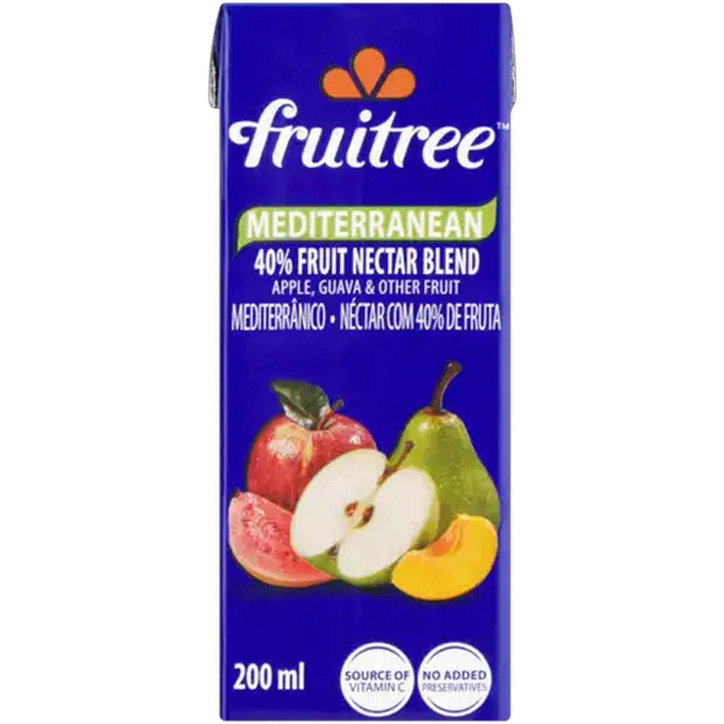 Image of Fruitree Mediterranean 40% Fruit Nectar Blend 200ml