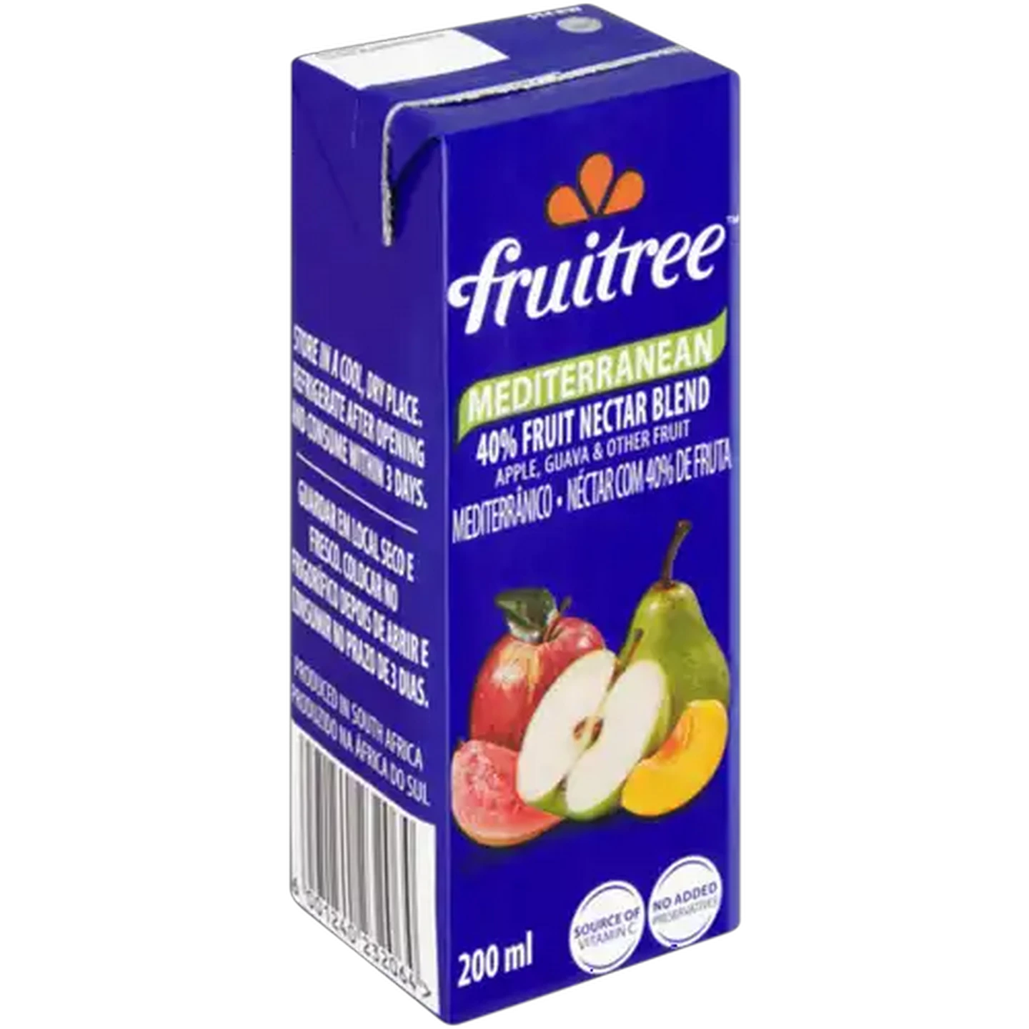 Image of Fruitree Mediterranean 40% Fruit Nectar Blend 200ml