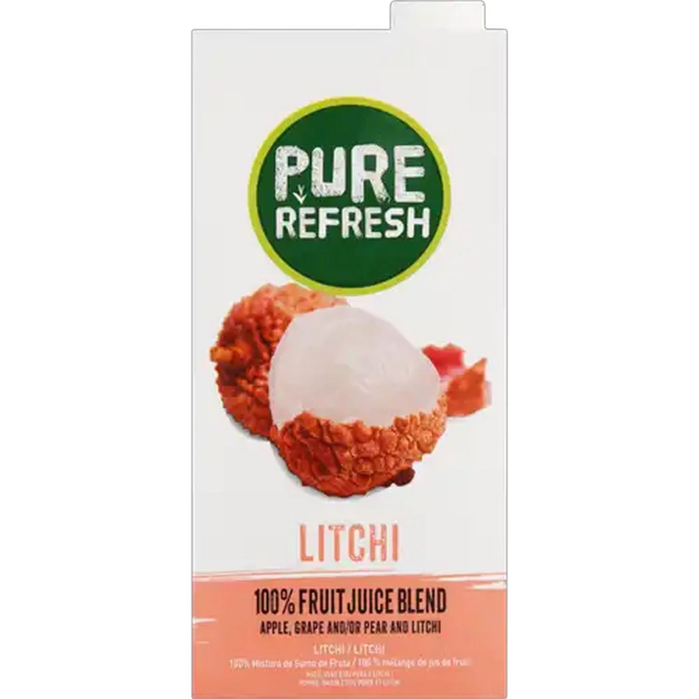 Image of Pure Refresh UHT 100% Pure Litchi Juice 1L