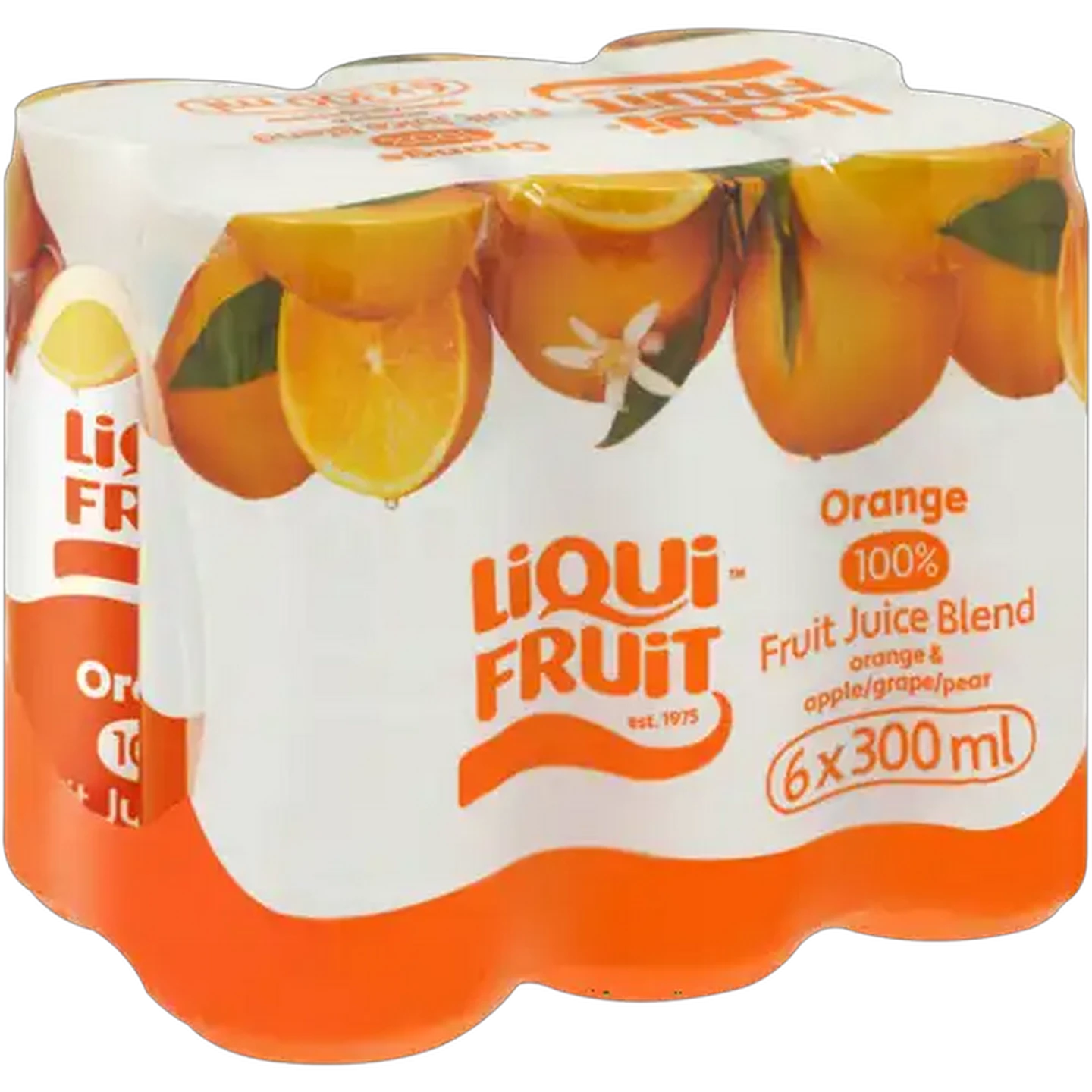 Image of Liqui Fruit Orange 100% Fruit Juice Blend 6 x 300ml