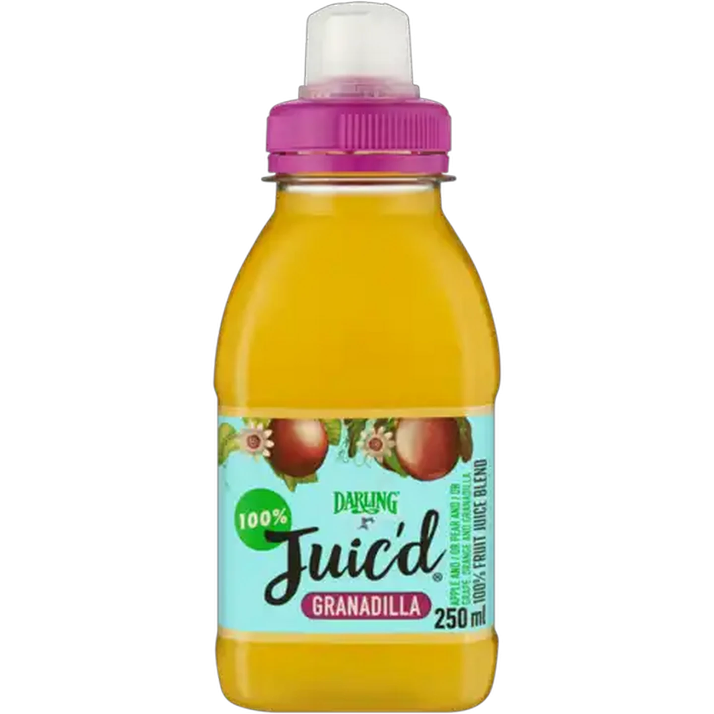 Image of Darling Juic'd Granadilla 100% Fruit Juice Blend 250ml