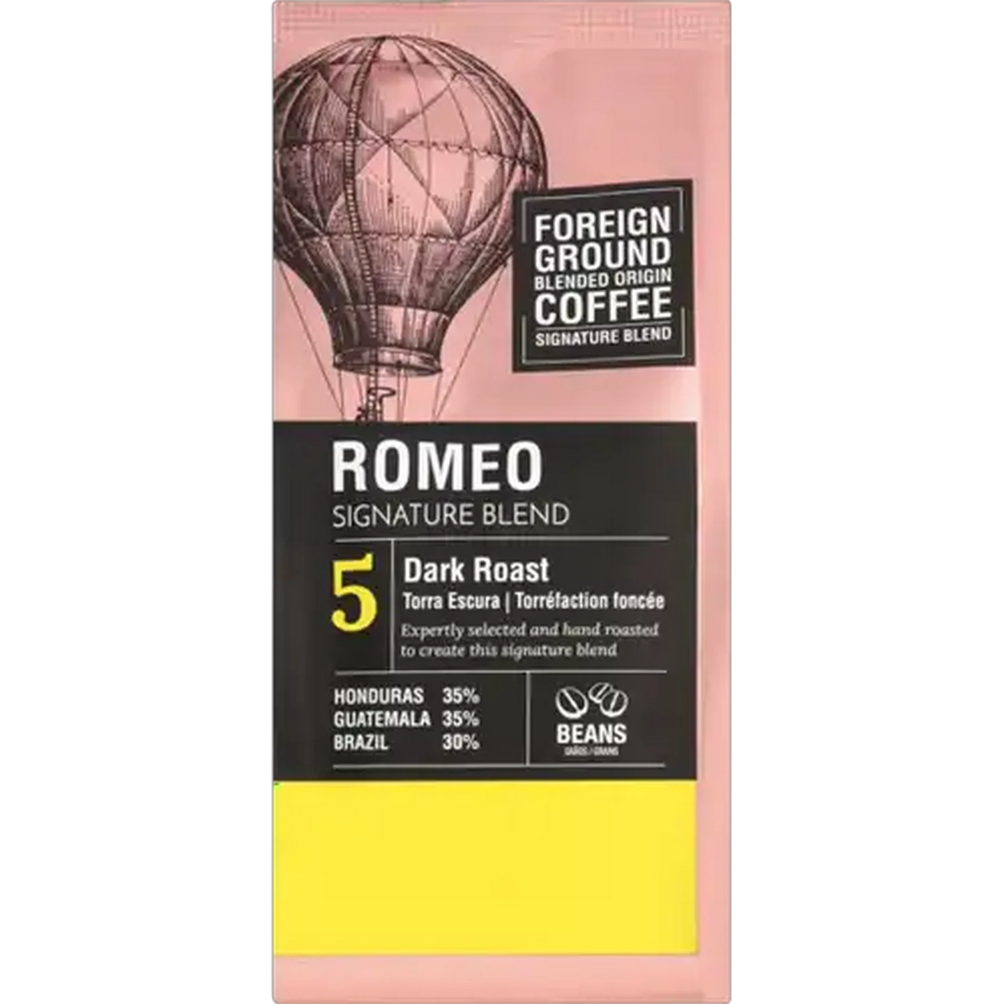 Image of Foreign Ground Romeo Signature Blend Dark Roast Coffee Beans 250g