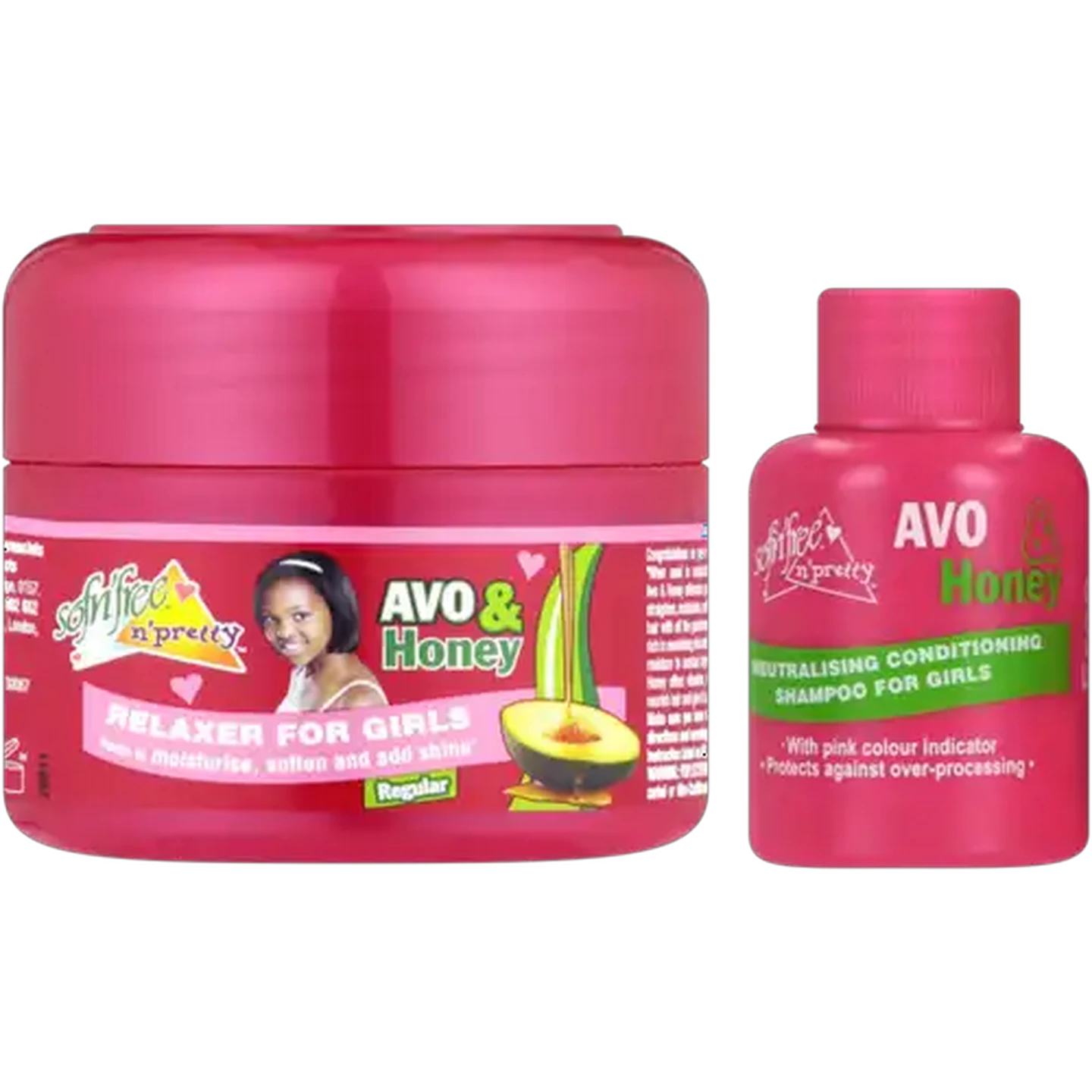 Image of Sofnfree Avocado & Honey Relaxer & Shampoo 250ml