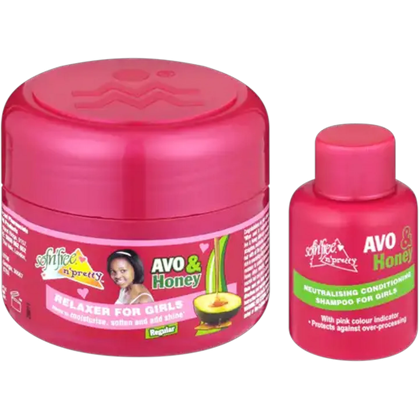 Image of Sofnfree Avocado & Honey Relaxer & Shampoo 250ml