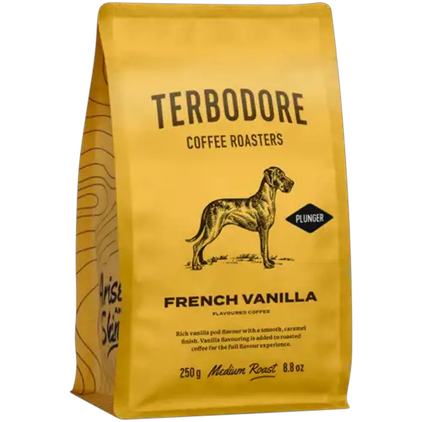 Image of Terbodore French Vanilla Medium Roast Ground Coffee 250g