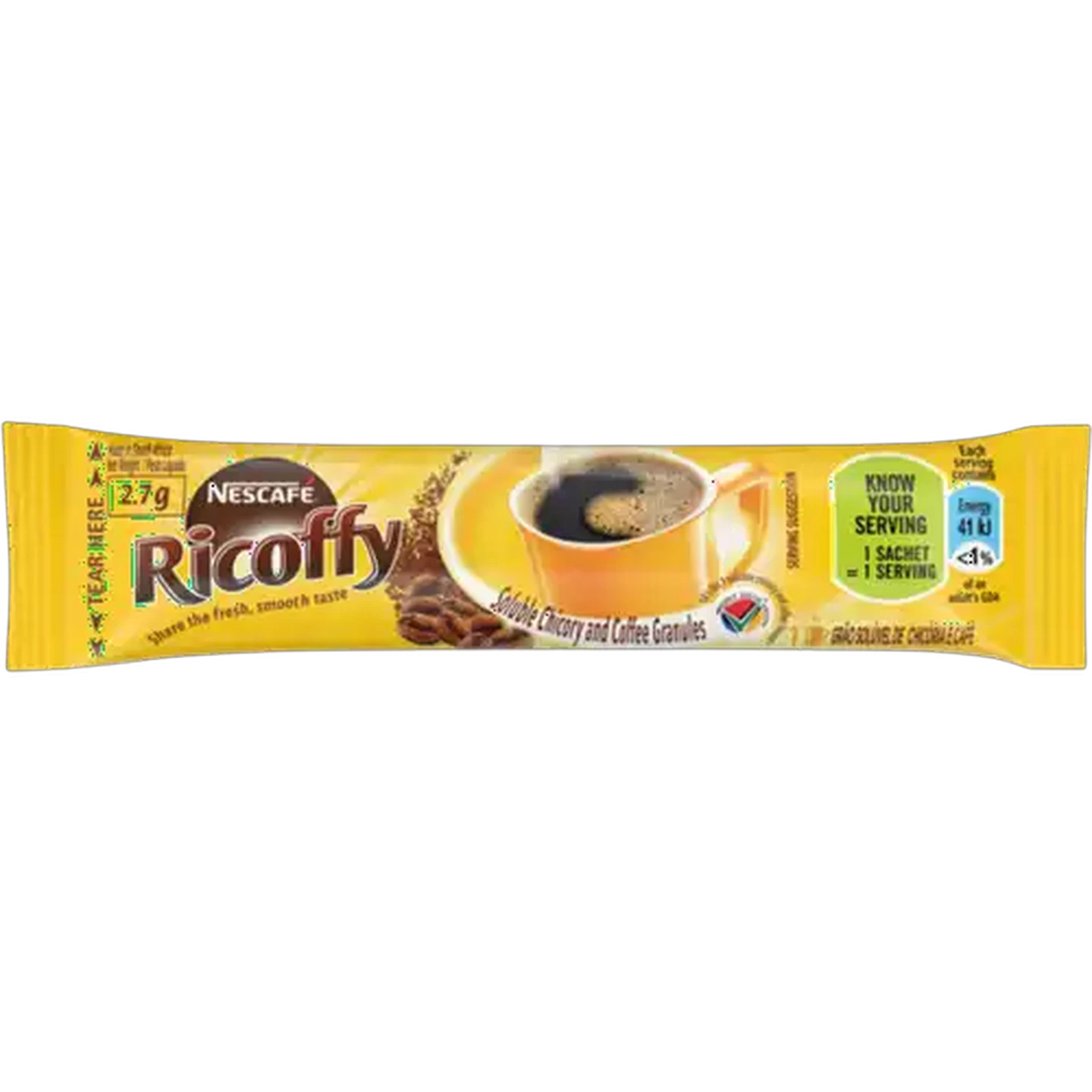 Image of NESCAFÉ RICOFFY Coffee Instant 200 x 2.7g Sticks