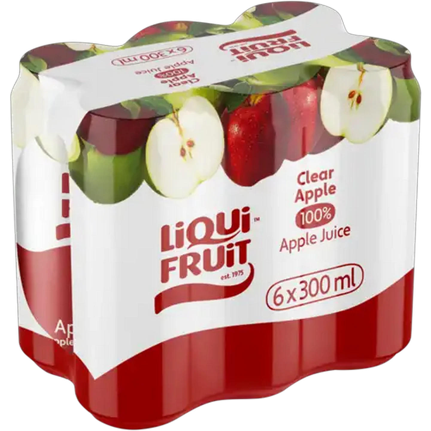 Image of Liqui Fruit 100% Clear Apple Juice 6 x 300ml