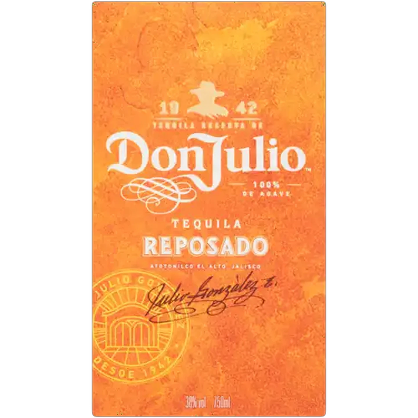 Image of Don Julio Reposado Tequila Bottle 750ml
