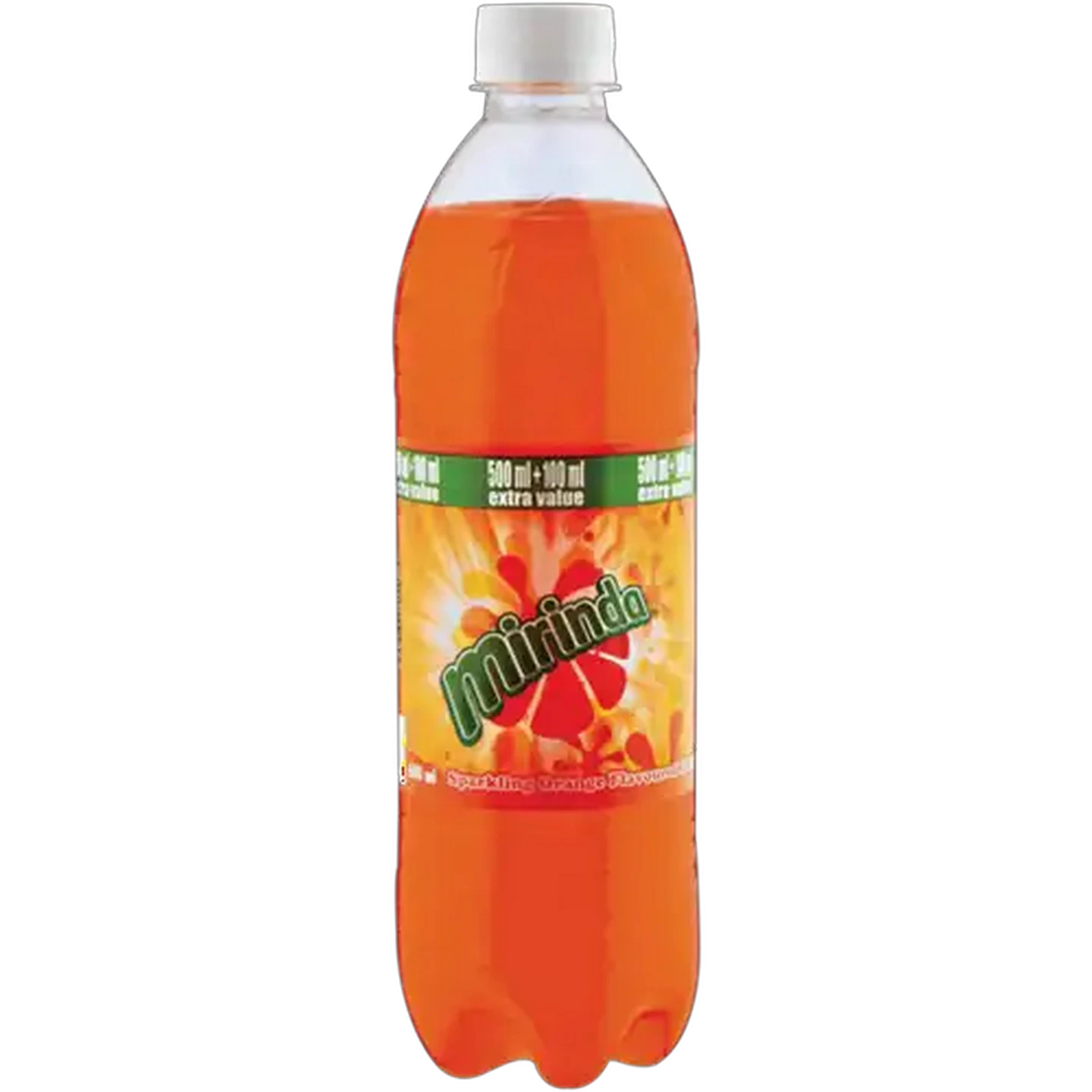 Image of Mirinda Orange Flavoured Soft Drink Bottle 600ml