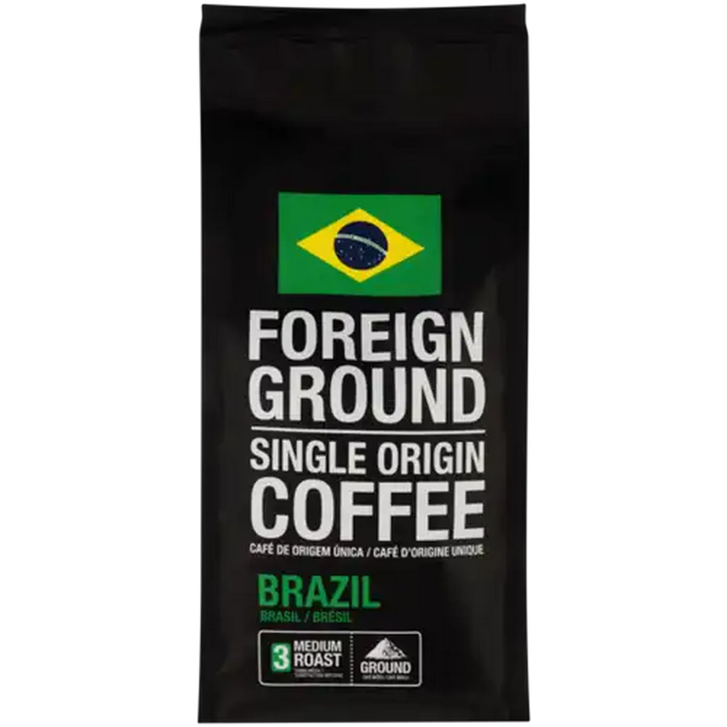 Image of Foreign Ground Single Origin Brazil Medium Roast Ground Coffee 250g
