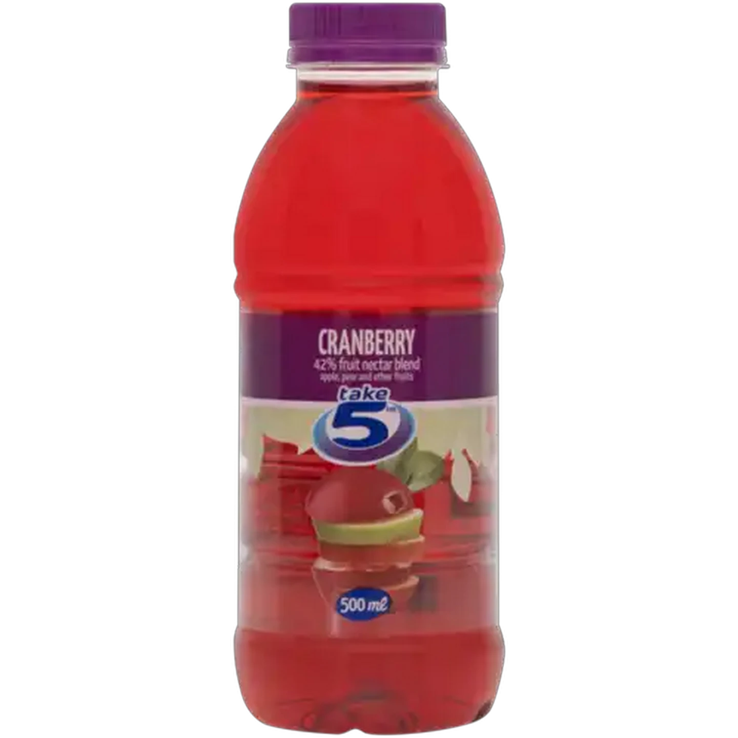 Image of Take 5 Cranberry 42% Fruit Nectar Blend 500ml