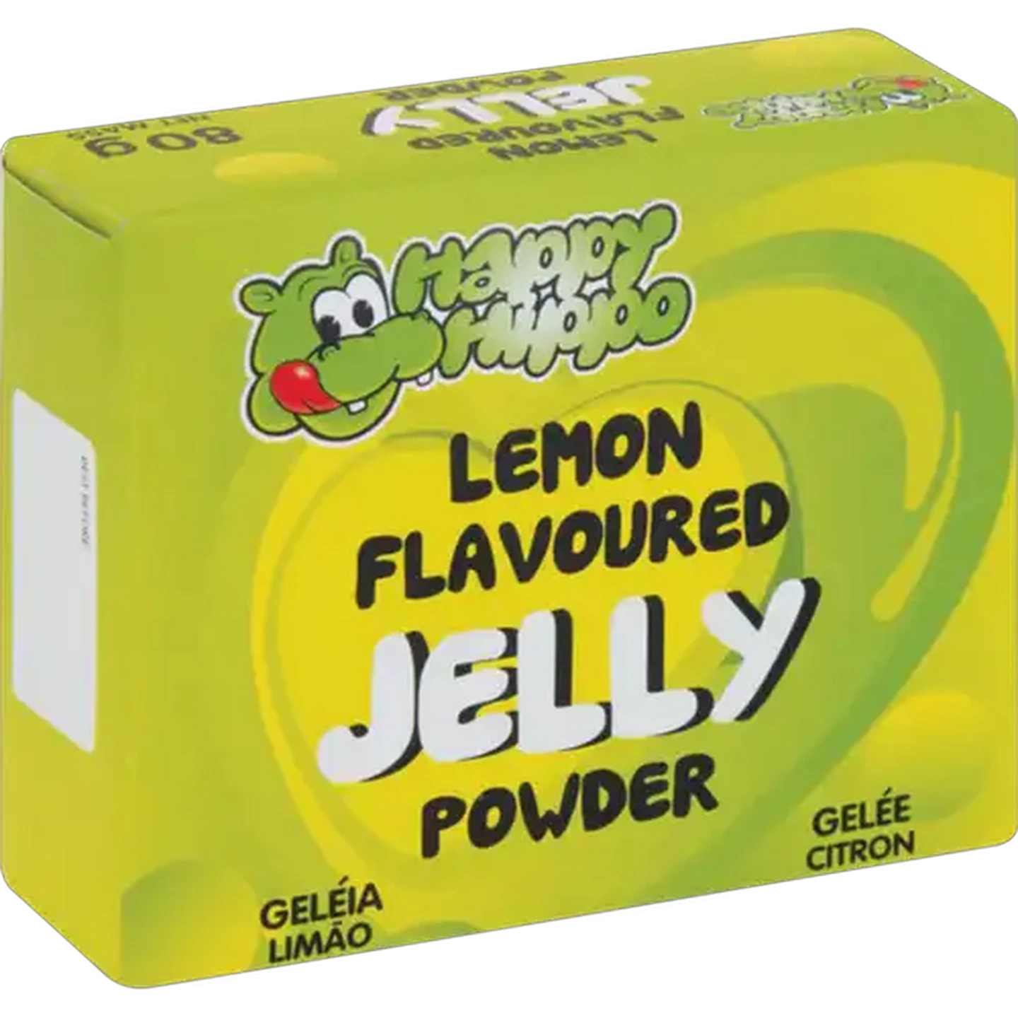 Image of Happy Hippo Lemon Flavoured Jelly Powder 80g