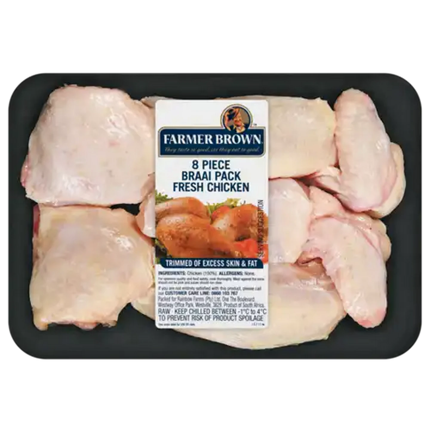 Image of Farmer Brown Fresh Braai Chicken Per kg