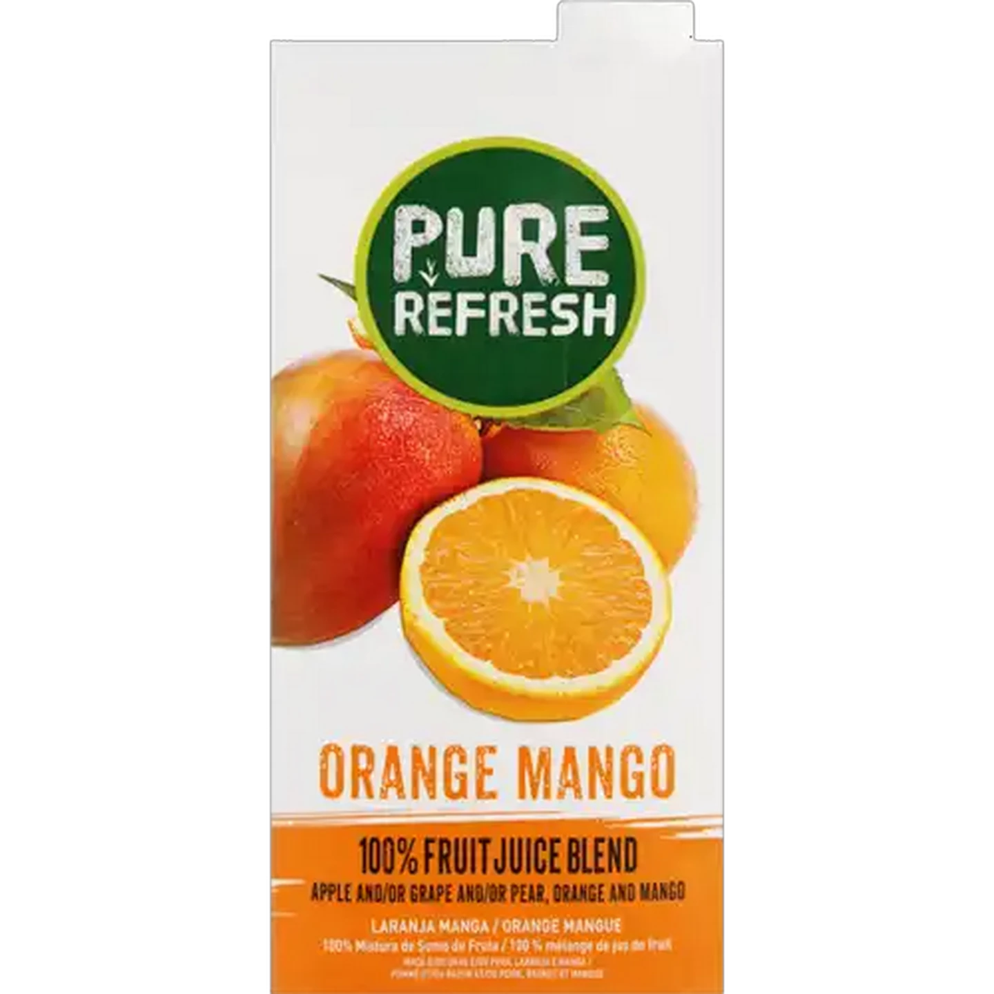 Image of Pure Refresh UHT 100% Pure Mango & Orange Juice 1L