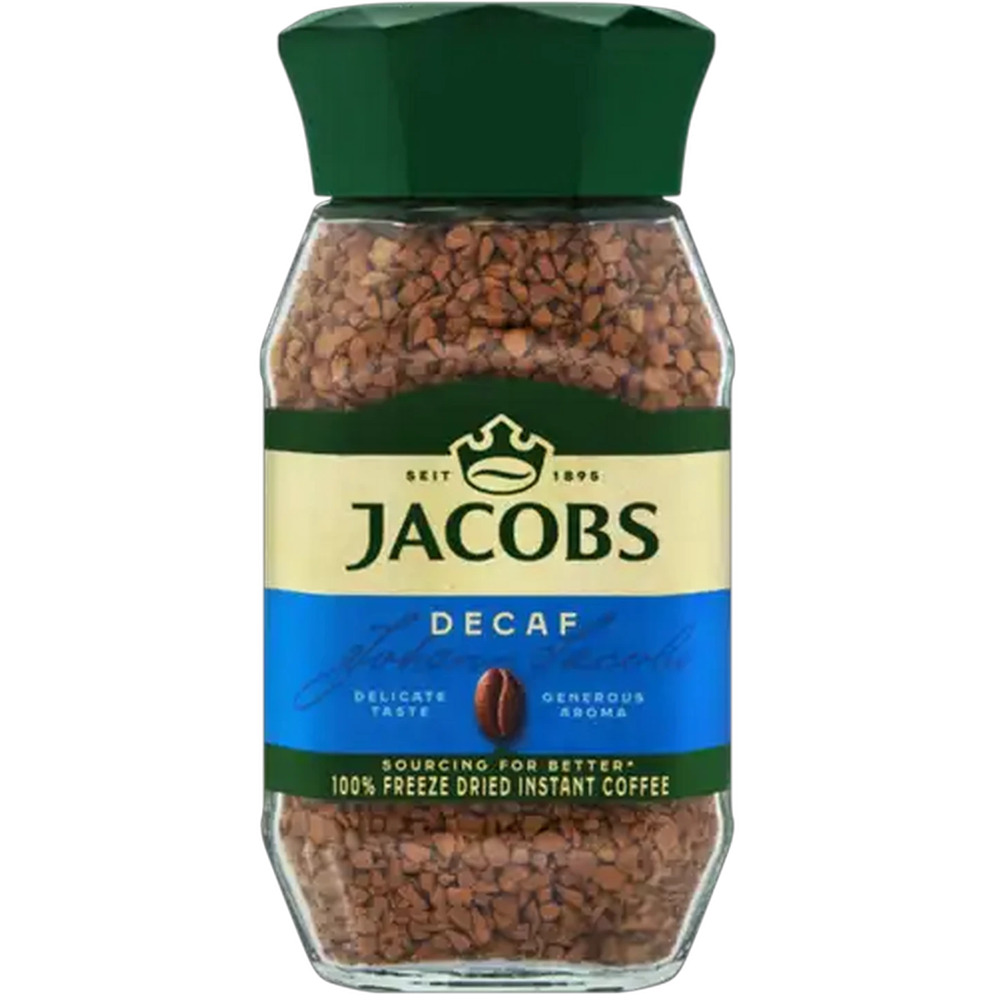 Image of Jacobs Decaf Freeze Dried Instant Coffee 100g