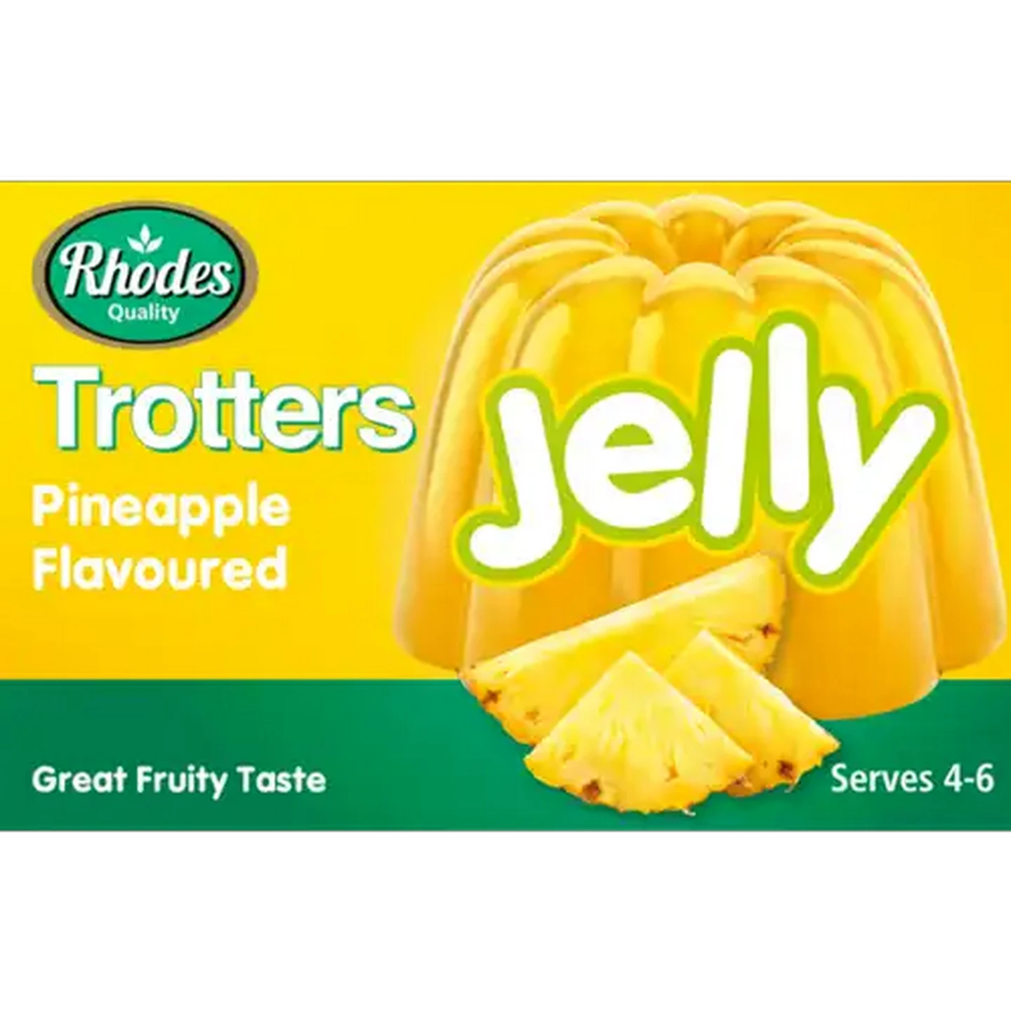 Image of Rhodes Quality Trotters Pineapple Flavoured Jelly 40g