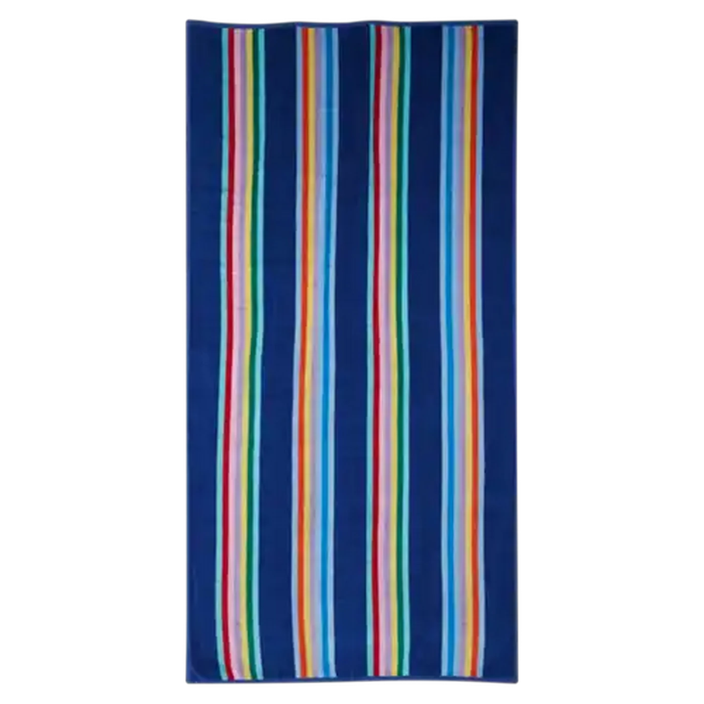 Image of Laguna Reed Stripped Beach Towel 80 x 160cm