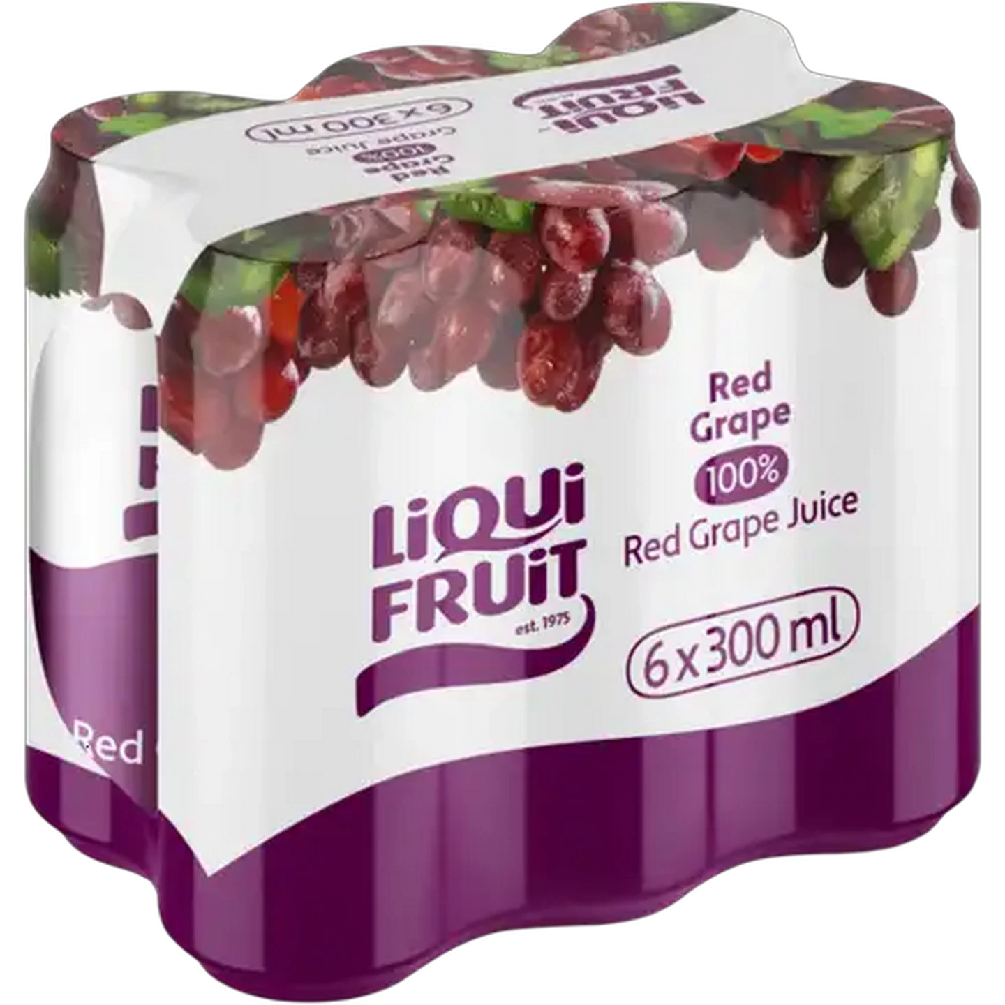 Image of Liqui Fruit Red Grape Fruit Juice 6 x 300ml