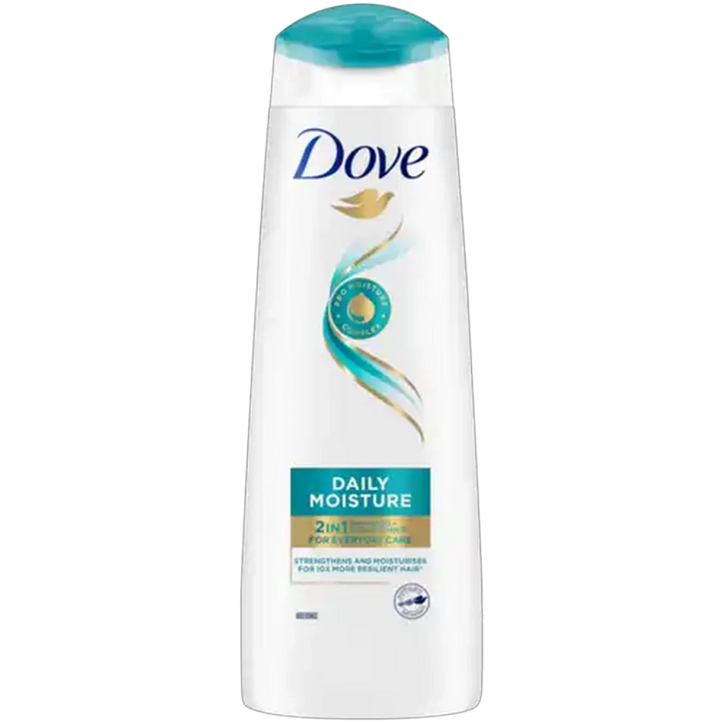 Image of Dove 2-In-1 Daily Moisture Shampoo & Conditioner 250ml