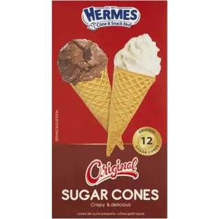 Hermes Original Sugar Cones 12 Pack