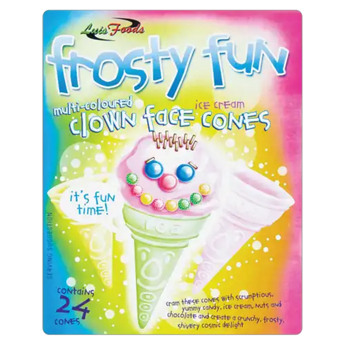 Image of Frosty Fun Assorted Cones 24 Pack